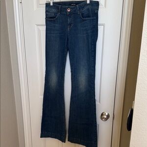 J Brand Dark Blue Flare Jeans
